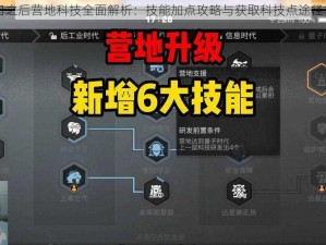 明日之后营地科技全面解析：技能加点攻略与获取科技点途径探索