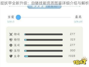 捉妖甲全新升级：自镂技能资质图鉴详细介绍与解析