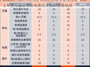 2023amazon欧洲站电商巨头如何迎接挑战—2023 年亚马逊欧洲站电商巨头如何迎接挑战