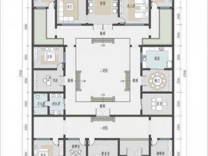 农村四合院房子设计图：融合传统与现代元素的理想住宅方案