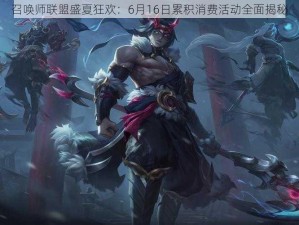 召唤师联盟盛夏狂欢：6月16日累积消费活动全面揭秘