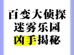 百变大侦探美人心思难捉摸，揭秘凶手身份与真相深度剖析