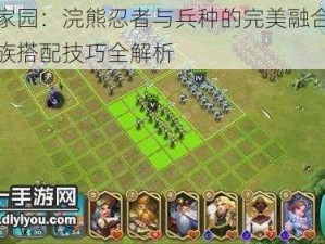 剑影家园：浣熊忍者与兵种的完美融合之道：种族搭配技巧全解析