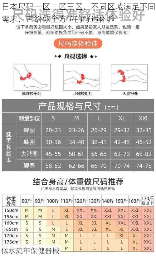 日本尺码一区二区三区，不同区域满足不同需求，带给你全方位的舒适体验