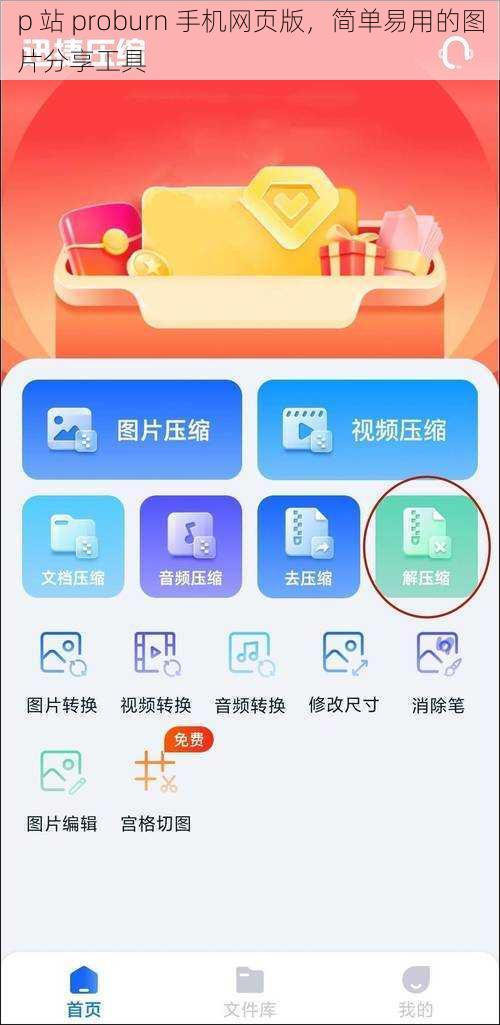 p 站 proburn 手机网页版，简单易用的图片分享工具