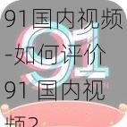 91国内视频-如何评价 91 国内视频？