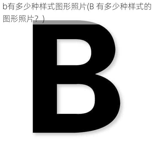 b有多少种样式图形照片(B 有多少种样式的图形照片？)