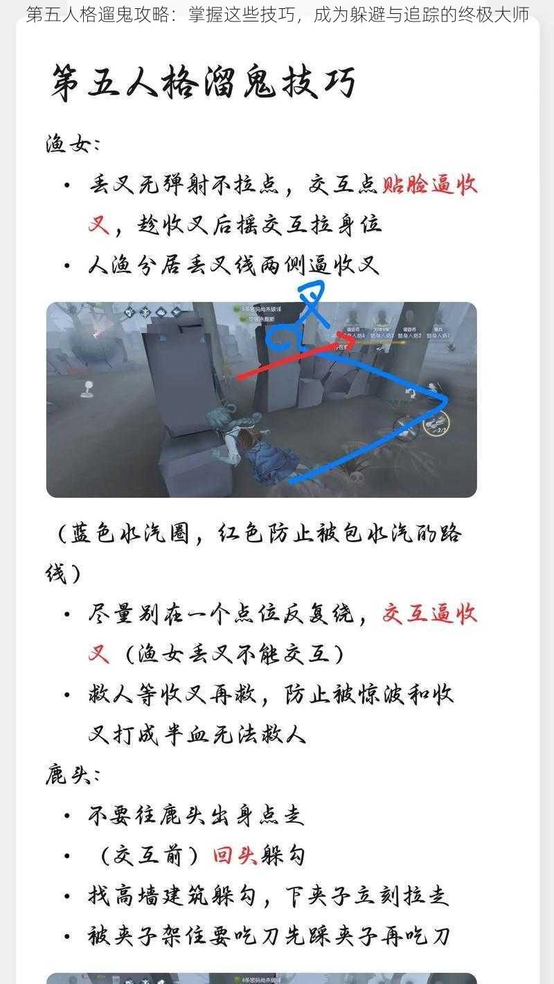 第五人格遛鬼攻略：掌握这些技巧，成为躲避与追踪的终极大师