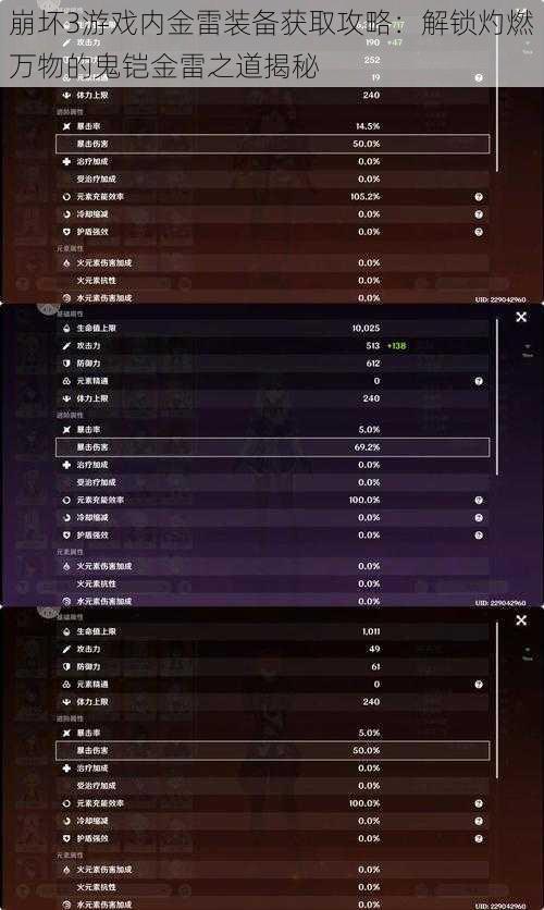 崩坏3游戏内金雷装备获取攻略：解锁灼燃万物的鬼铠金雷之道揭秘