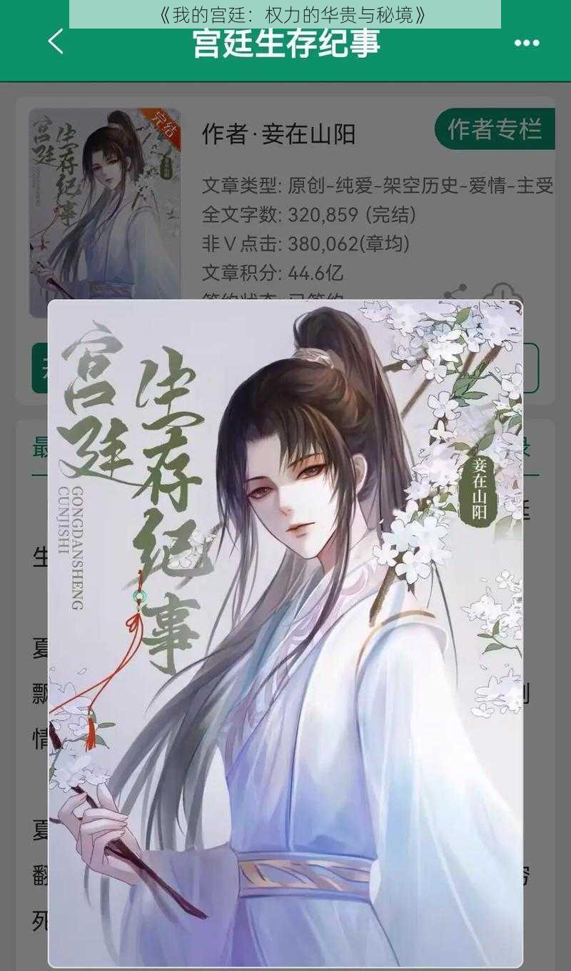 《我的宫廷：权力的华贵与秘境》