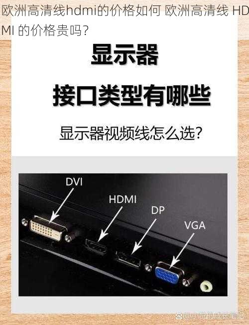 欧洲高清线hdmi的价格如何 欧洲高清线 HDMI 的价格贵吗？