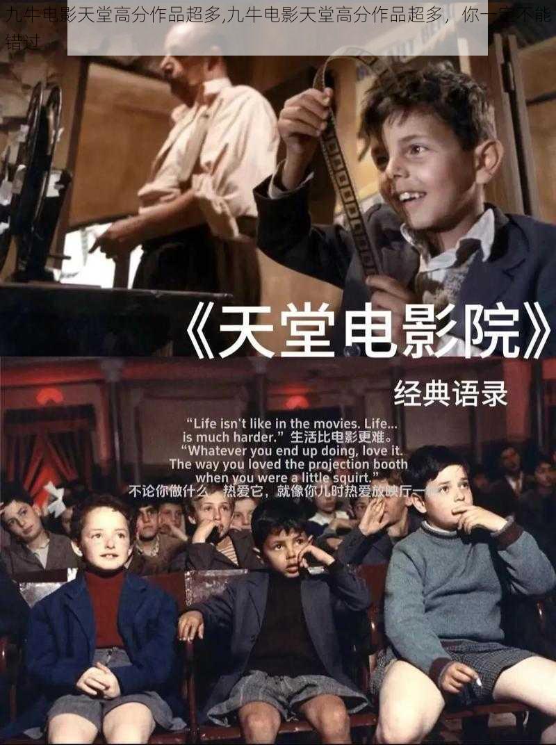 九牛电影天堂高分作品超多,九牛电影天堂高分作品超多，你一定不能错过