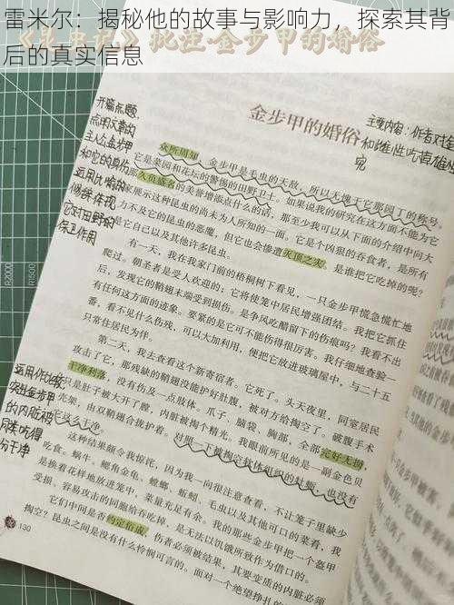 雷米尔：揭秘他的故事与影响力，探索其背后的真实信息